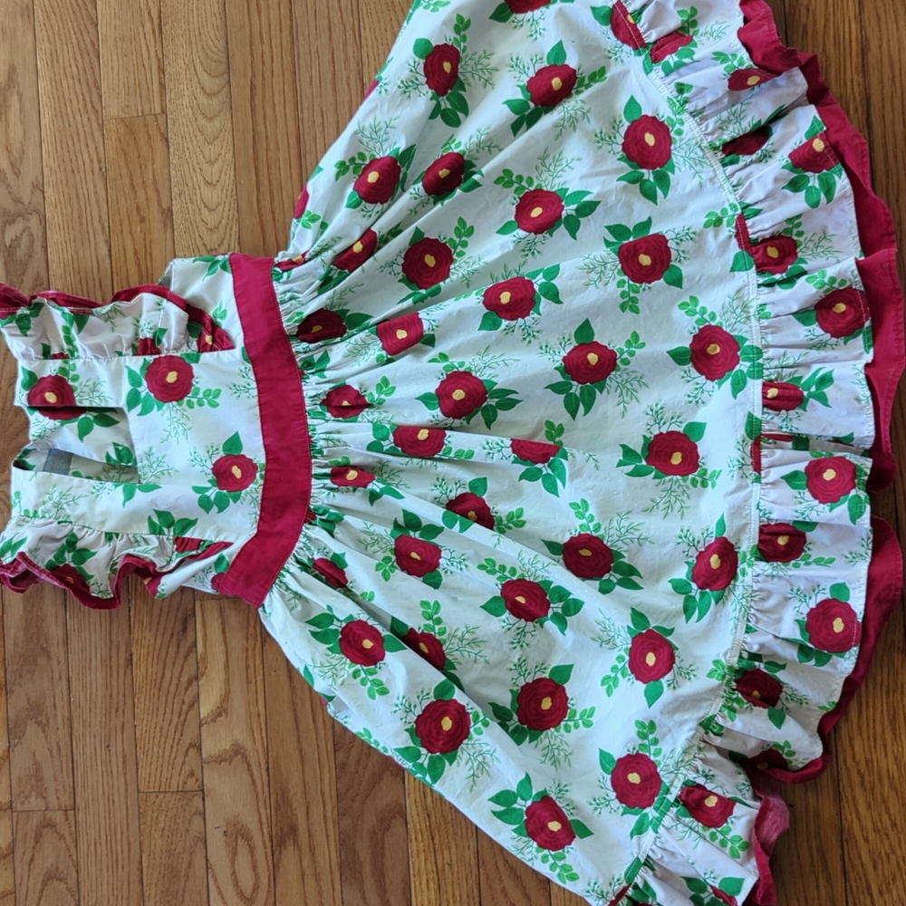 Eleanor Rose Christmas flower dress 8/10